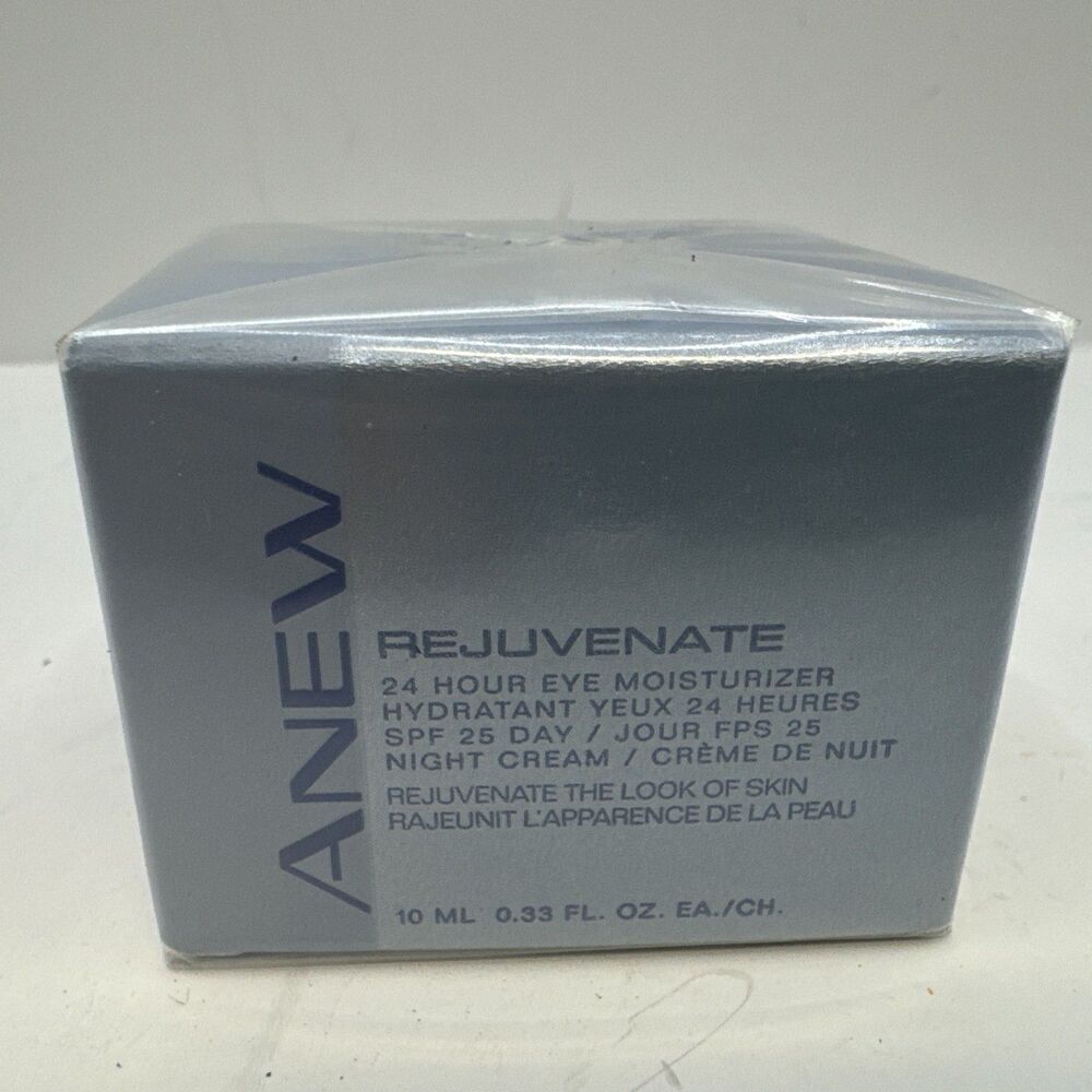 Avon Anew Rejuvenate 24 Hr Eye Moisturizer SPF 25, Day & Night Cream - NOS